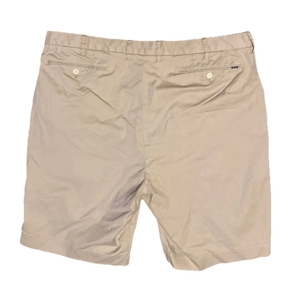 Polo Ralph‎ Lauren Stretch Classic Fit Beige Shorts Men's Size 42Tall Comfort